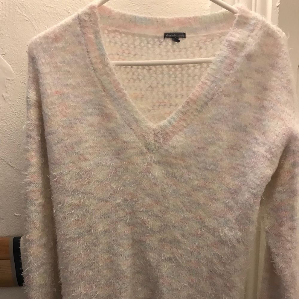 Rainbow ombré sweater